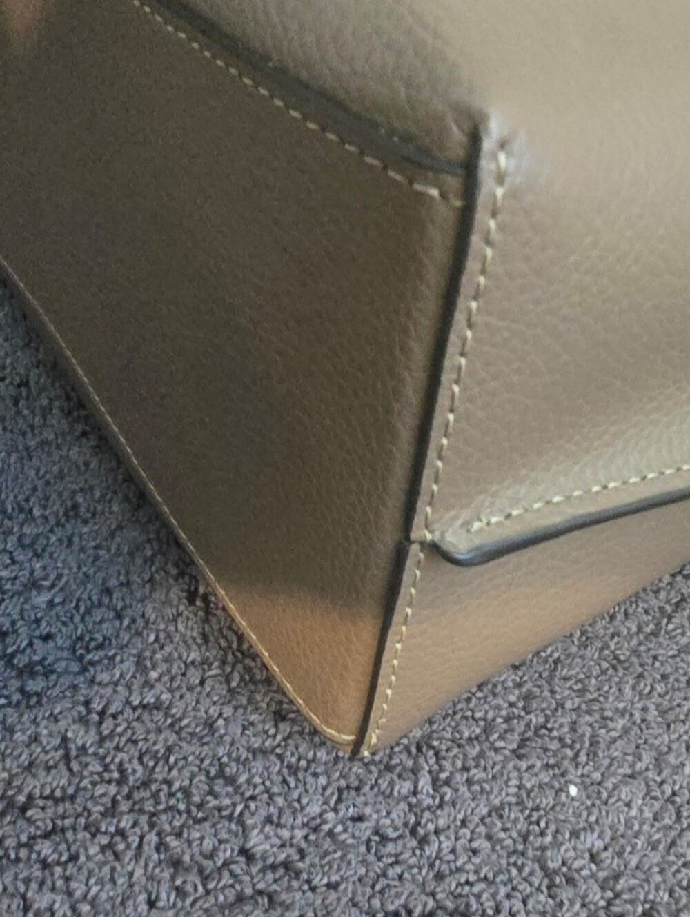 NWT COACH CV966 "Dark Stone" Mollie 25 Crossbody Tote Bag - Picture 6 of 9